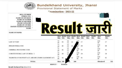 bu jhansi result|bu jhansi result 2022 current.